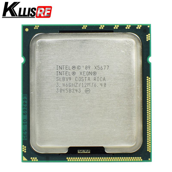 Intel Xeon X5677 Processor Quad Core 3.46Ghz 130W 12M Cache 6.40GT/s SLBV9 CPU