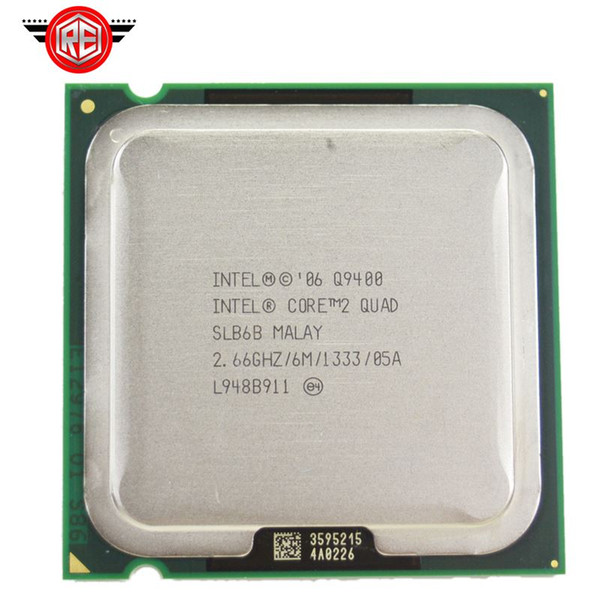 INTEL CORE 2 QUAD Q9400 Processor 2.66GHz 6MB L2 Cache FSB 1333 Desktop LGA 775 CPU