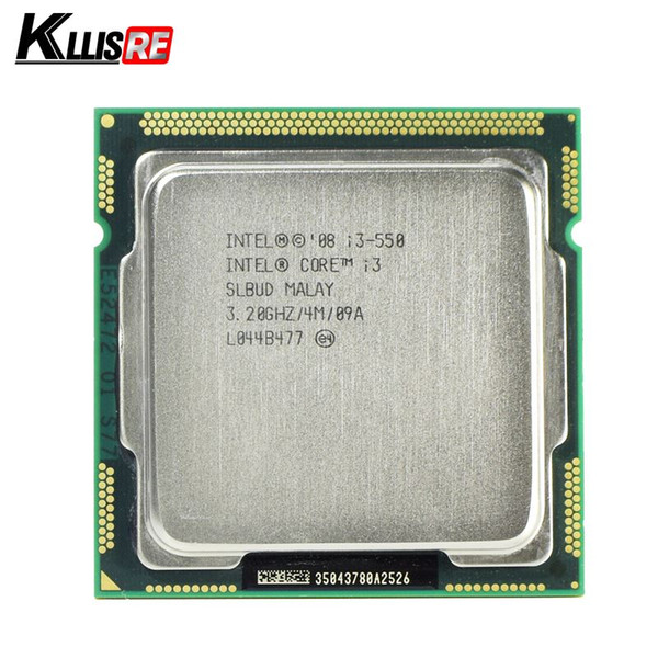 Original Intel Core i3 550 Processor 3.2GHz 4MB Cache LGA1156 Desktop CPU