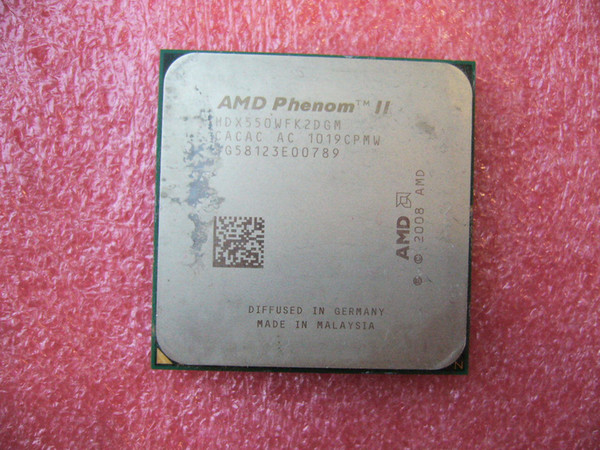 QTY 1x AMD Phenom II X2 550 3.1GHz Dual-Core (HDX550WFK2DGM) CPU Socket AM3