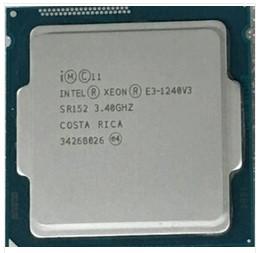 Inter Xeon Low Power Processor E3-1240L V3 4 cores with 8 threads 8MB TDP 25W 2.0 GHz-3.0 GHz LGA1150