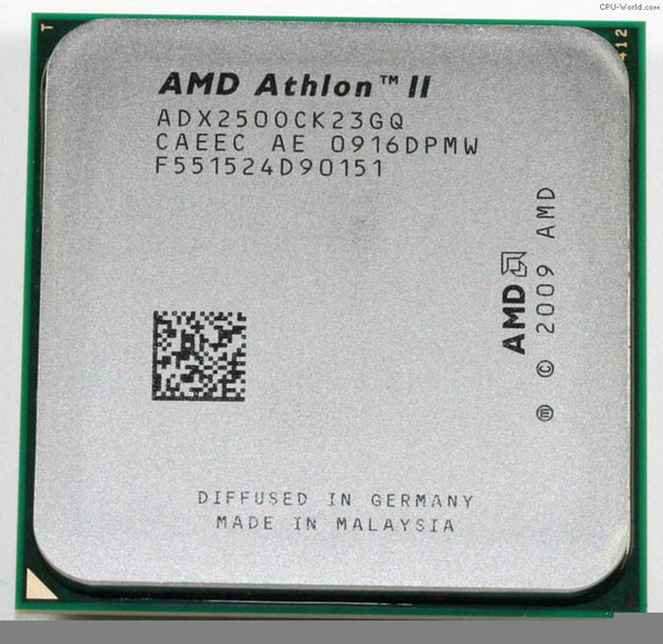 AMD Athlon II X2 250 processor 3.0GHz 2MB L2 Cache Socket AM3 Dual-Core scattered pieces cpu