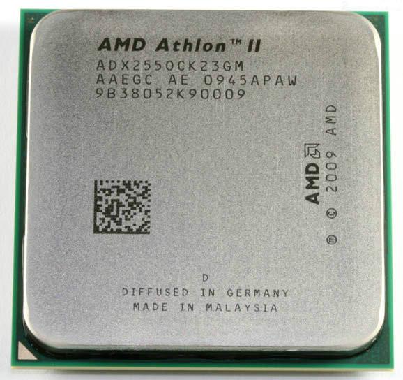 AMD Athlon II X2 255 processor 3.1GHz 2MB L2 Cache Socket AM3 Dual-Core scattered pieces cpu