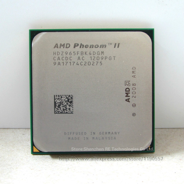 AMD Phenom II X4 965 Processor(3.4GHz/6MB L3 Cache/Socket AM3)Quad-Core scattered pieces cpu