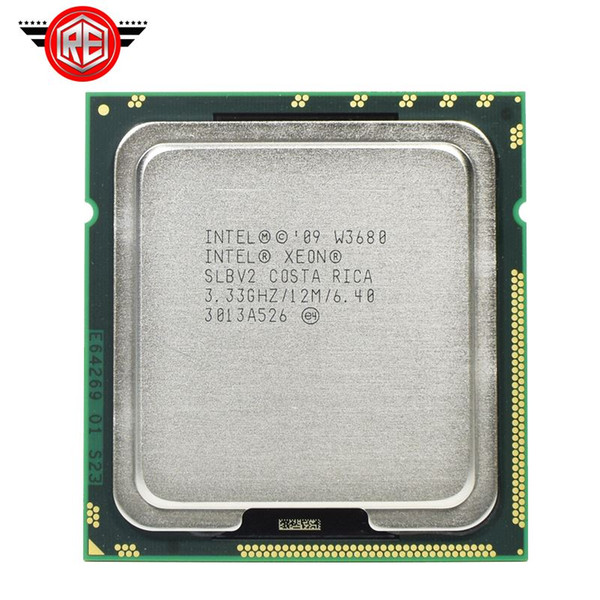 Intel Xeon W3680 Processor 3.33G Six Core CPU SLBV2 LGA1366 Is equal to the X5680 I7 980 working 100% Free Shipping