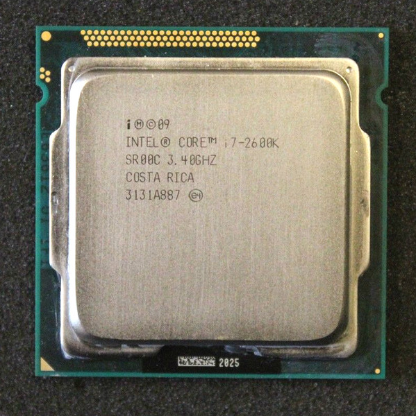 Intel Core i7-2600K 3.4GHz SR00C Quad-Core LGA 1155 CPU i7 2600K Processor