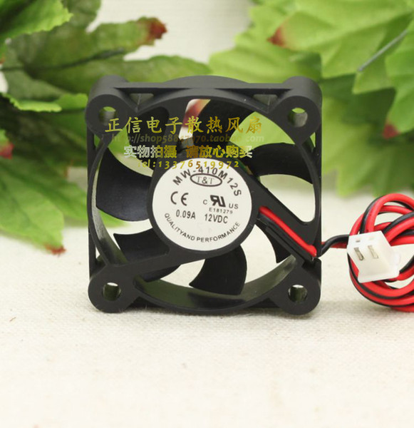 New original T&T E181279 12V 0.09A 4010 4CM heat sink fan MW-410M12S