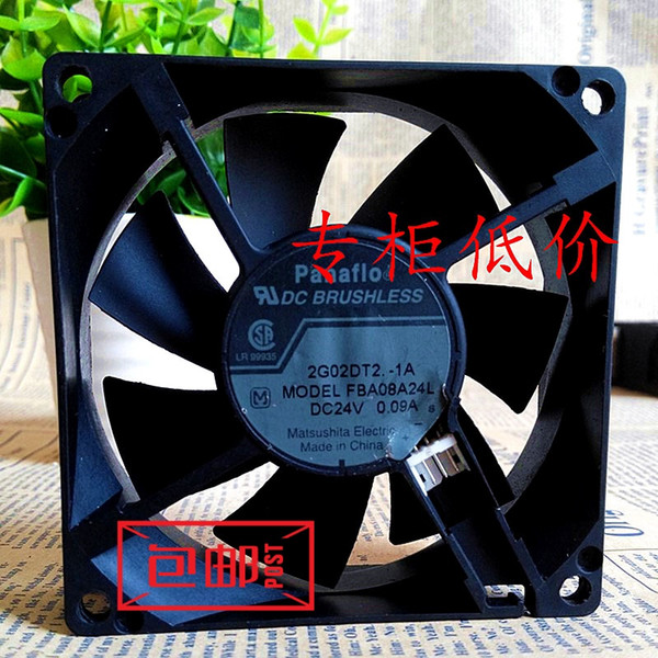 Original 8025 24V FBA08A24L 0.09A inverter cooling fan
