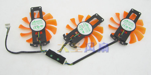 Original ZOTAC GTX 980-4GD5 AMP HA GA81S2U 12V 0.38A graphics card three fans