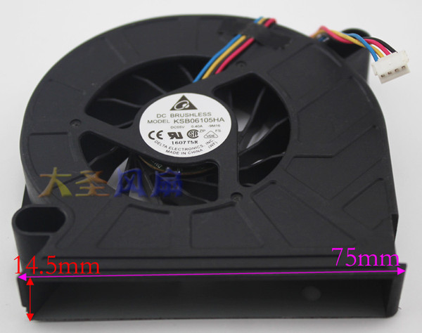 Original Delta KSB06105HA 5V 0.40A turbofan