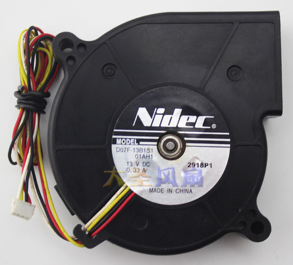 Original nidec D07F-13B1S1 13V 0.33A projector turbo fan