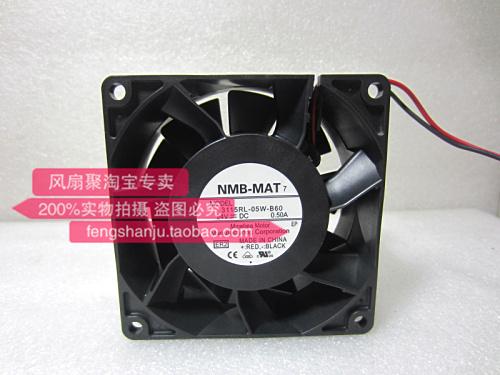 New original NMB 3115RL-05W-B60 8CM 8038 24V 0.50A air volume waterproof fan