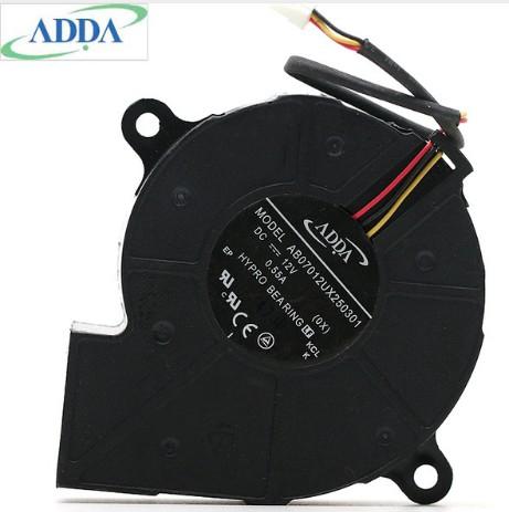 Wholesale New ADDA AB07012UX250301 DC12V projectors cooling fans