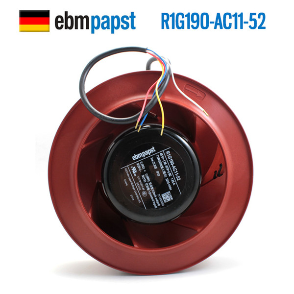 Wholesale German (ebmpapst R1G190-AC11-52 48V 1.65A)(R3G310-AN12-30/F01 ebmpapst 48V 4A 190W FFU)(S4E350-AP06-30/A04 230V 0.58)cooling fan