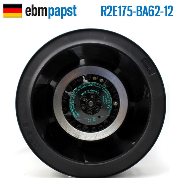 Wholesale German (R2E175-BA62-12 ebmpapst 230V 0.12/0.15A)(ebmpapst 414J/2HH 4025 24V0.15A 3.6W)(624M ebmpapst 6025 24V 0.058A)cooling fan