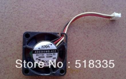 Wholesale 2PCS ADDA AD0205MB-K53 2507 2CM 5V DC 0. 07A mini cooling fan