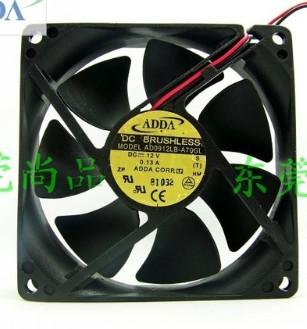 Wholesale ADDA AD0912LB-A70GL 9CM 90mm 9225 silent dual ball bearing chassis fan 12V 0.13A