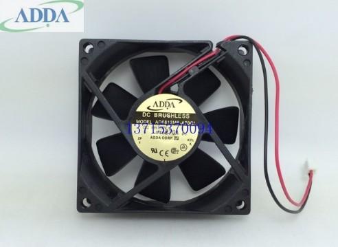 Wholesale Original ADDA AD0812MB-A70GL 8cm 8025 monitor cooling fan 12V 0.15A 2wires