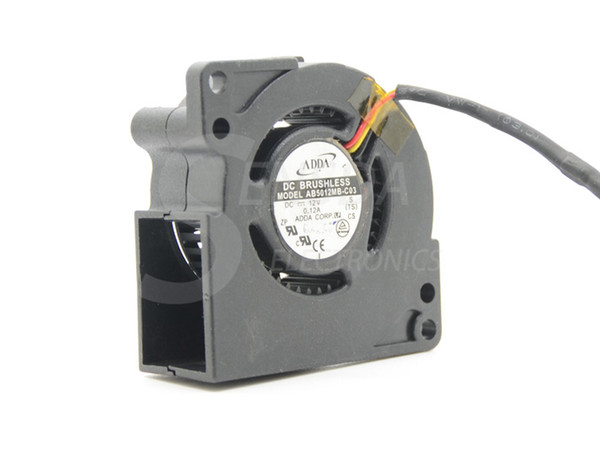 Wholesale Original ADDA AB5012MB-C03 Server Blower Fan DC12V 0.12A 50x50x20mm 3Wire 3Pin 50mm cooler