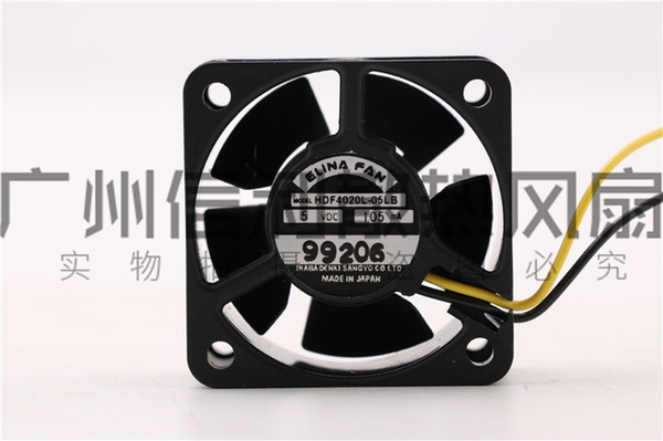Wholesale HDF4020L-05LB ELINA FAN 4CM 4020 5V 0.105A cooling fan