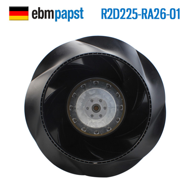 Wholesale German (R2D225-RA26-01 ebmpapst 400/480V)(R1G175-RC02-11/A01 ebmpapst DC48V 0.8A)(ebmpapst R3G400-AC30-61 200-277V )cooling fan