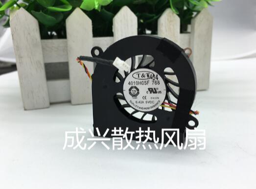 Original T&T 4010H05F 768 0.42A 4CM 5V 3 wire notebook graphics card cooling fan