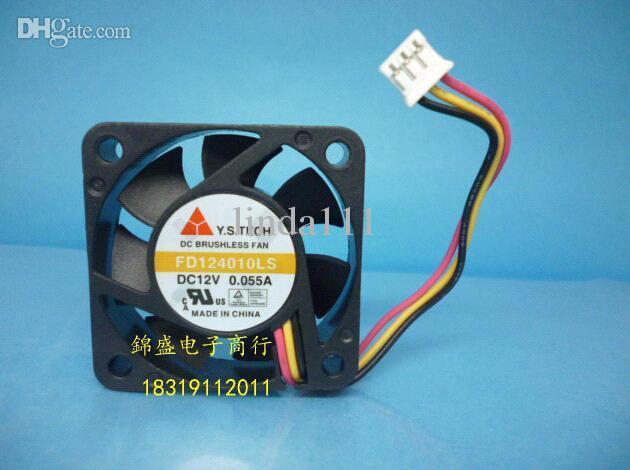 Wholesale: genuine new original /Y.S 40*40*10 12V 0.055A 3 line ultra quiet fan FD124010LS