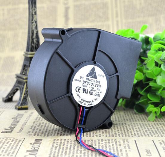 Barbecue special exhaust fan centrifugal turbine blower BFB1012VH 9733 12V 2.7A