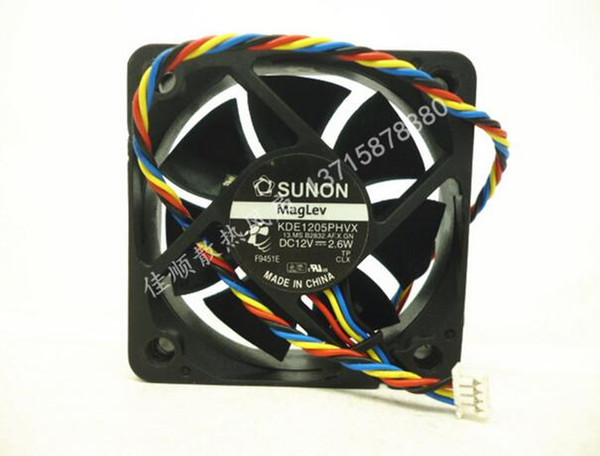 SUNON 5015 5CM 2.6W 5cm 12V 4 wire PWM speed control fan KDE1205PHVX