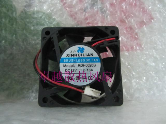 Ruilian xinruilian rdh6020s 12v 0.16a 6cm 6020 2 line fan