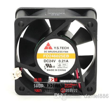 Wholesale: the new Y.S.TECH FD246025EB 6025 24V 0.21A 6CM Wonsan power inverter fan