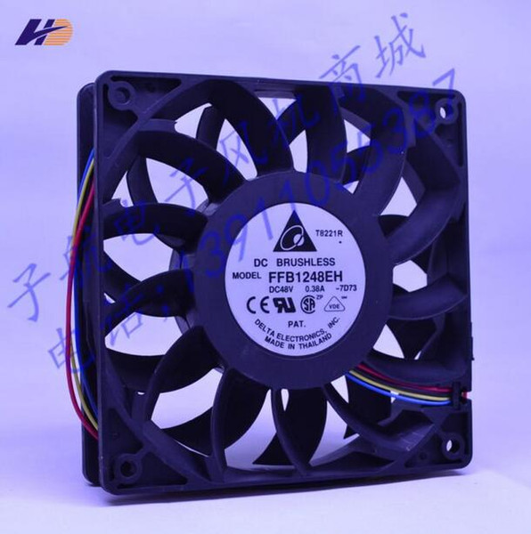 Wholesale:delta FFB1248EH 12025 120*120*25MM 48V 0.38A four line speed cooling fan