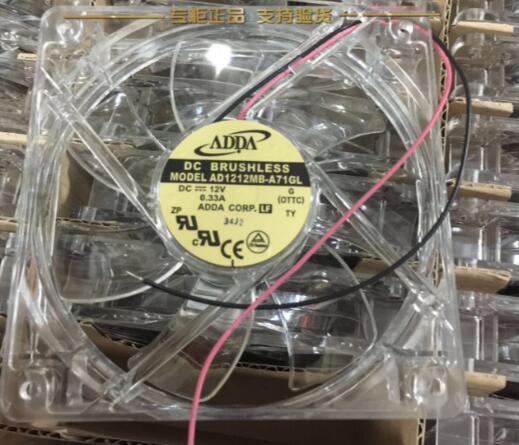 ADDA 12cm 12025 12V 0.33A AD1212MB-A71GL chassis special fan for silent power supply