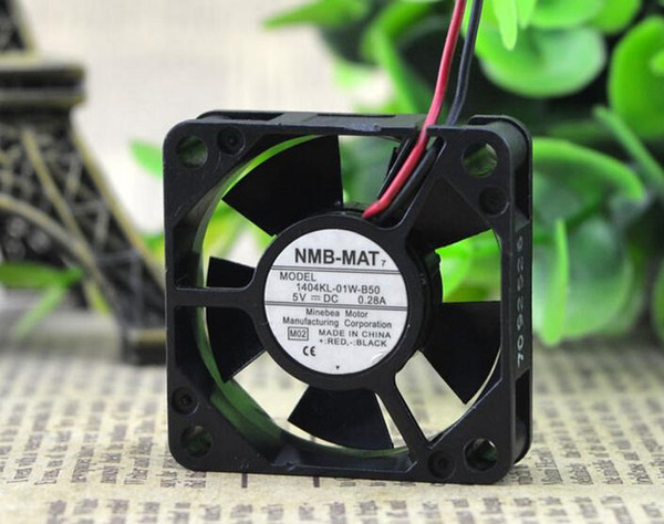 Wholesale: original NMB 35*35*10 1404KL-01W-B50 5V 0.28A 2 wire cooling fan