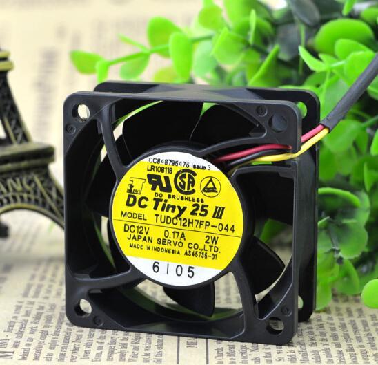 SERVO TUDC12H7FP-044 0.17A 6CM 60*60*25 three wire dual ball cooling fan