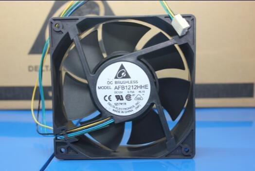 Wholesale: original AFB1212HHE 120*120*38mm 12cm 12V 0.70A double ball four-line PWM heat dissipation fan