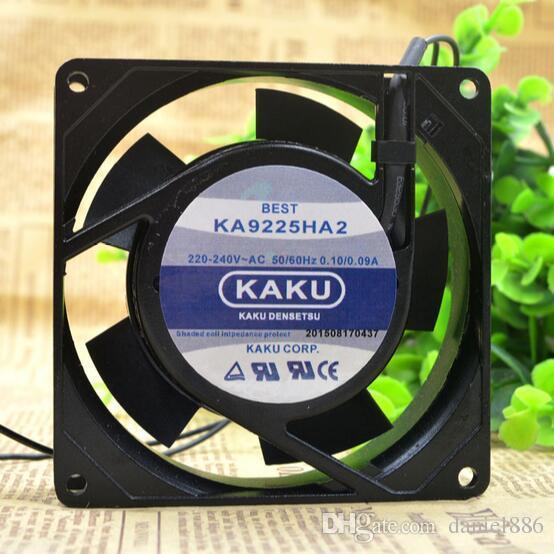 KAKU KA9225HA2 SL AC220V 0.10A/0.09A 2 line oil cooling fan