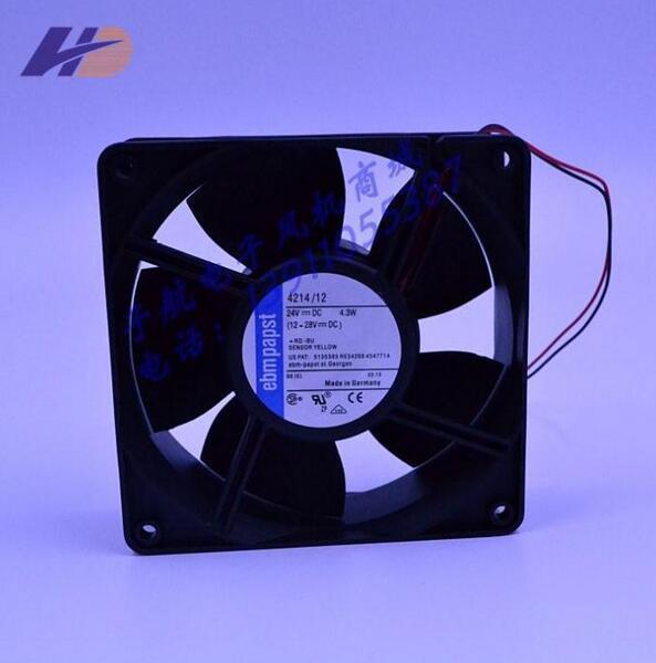 Wholesale:PAPST 4214/12 24V 120*120*38 4.3W inverter fan cabinet fan