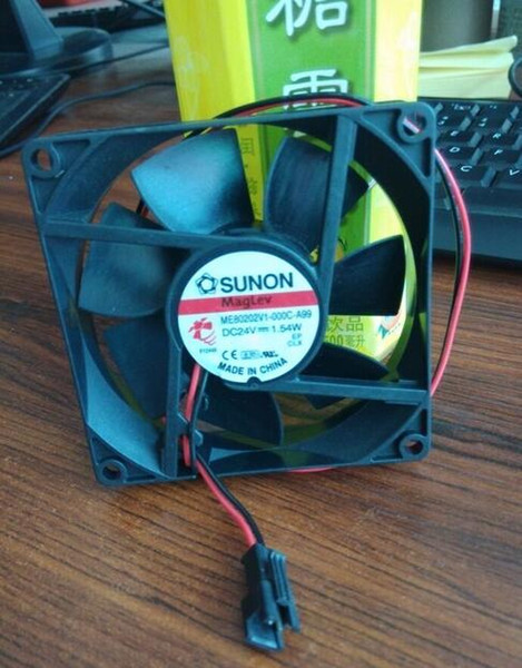 Wholesale: genuine SUNON 80*80*20MM 24V ME80202V1-000C-A99 1.54W two line fan