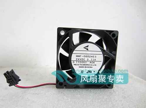 New original MMF-06D24ES-AOK 24V0.11A 6cm60*60*25 2 line Yaskawa G7 inverter fan