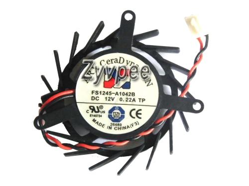 ARX 45mm FS1245-A1042B 12V 0.22A 2Wire Video Fan