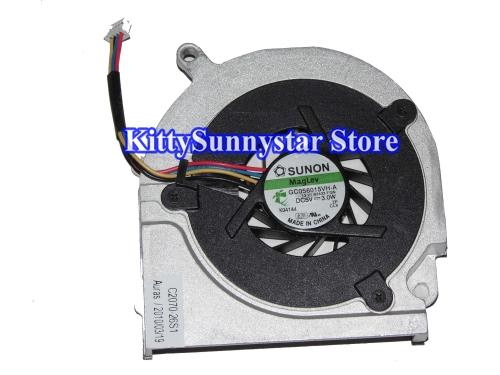 GC056015VH-A 5V 3.0W 13.V1.B2433.F.GN 4Wire CPU Cooler Fan,GC056510VH-A 5V 3Wire For Hasee L840T HP860 HP870 HP880 HP760 CPU Cooler Fan