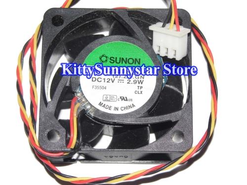 New Original SUNON 4015 PSD1204PHB1-A (2).Z.F.GN 12V 2.9W 3Wire Cooler Fan