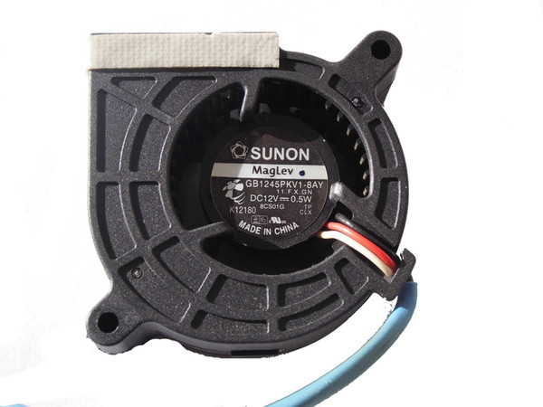 New Original SUNON 4cm GB1245PKV1-8 GB1245PKV1-8AY 12V 0.5W 3Wire Projector Fan