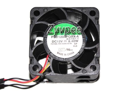 New Original SUNON 4028 PSD1204PQBX-A B4787-1 4cm 12V 8.4W 3Wire Cooler Fan