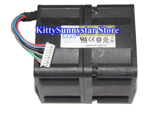 AVC 4048 DB04048B12U 12V 1.14A 7Wire 1U Server Fan,DB04048B12S 12V 1.9A 8Wire For IBM X3550 X3350 26K8083 26K8082 Fan