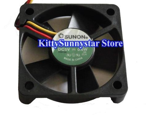 5cm KD0505PFB3 5V 0.6W 3Wire Sunon Cooling Fan