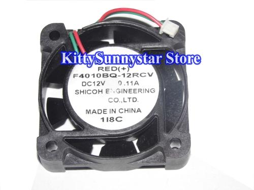 Shicoh ICFAN 4010 F4010BQ-12RCV 12V 0.11A 2Wire Fan,F4010BQ-24QCV 24V 0.07A 2Wire FK2-0208 Inverter Fan,F4010AP-24SCW 24V 0.07A 0410-24 Fan