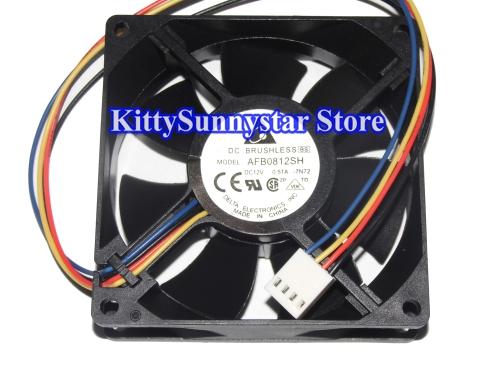 Delta 12V 8CM AFB0812VHB F00 3 wires,AFC0812DD 5E1H BA23 RDTTV 4 wires,AFB0805M 5V 2 wires usb,AFB0812SH 7N72 4 wires case fan cpu cooler