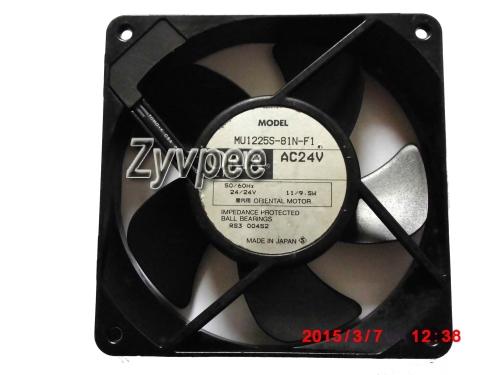 120x120x25mm MU1225S-81N-F1 12cm 24V 50/60Hz 11W/9.5W Cooling Fan